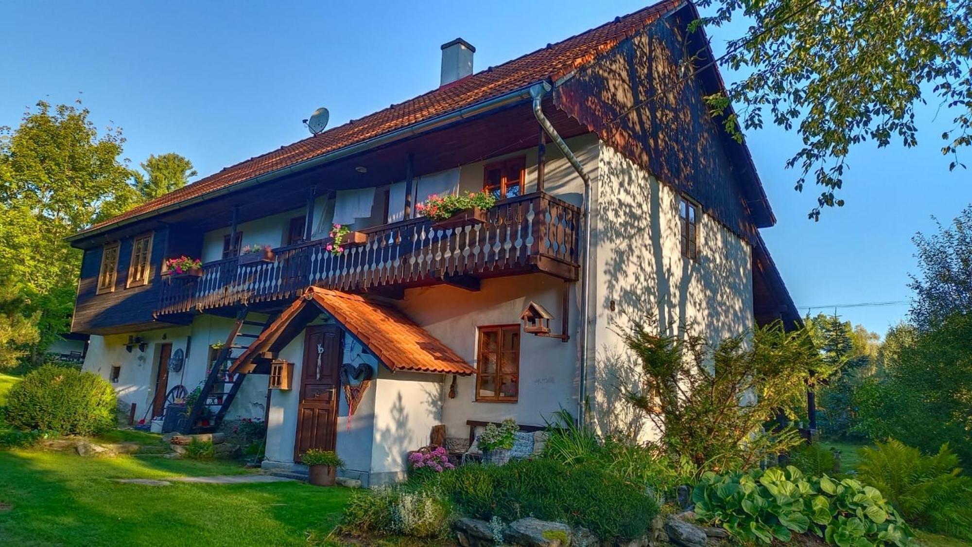 Hotel Chaloupka U Jiriho Nová Pec Exterior foto
